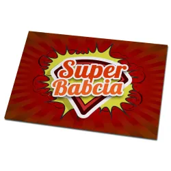 Magnes na lodówkę dla BABCI Super Babcia